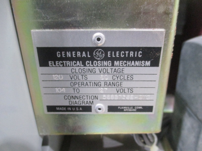 GENERAL ELECTRIC AKR-10D-100 635VAC 400A NSMP