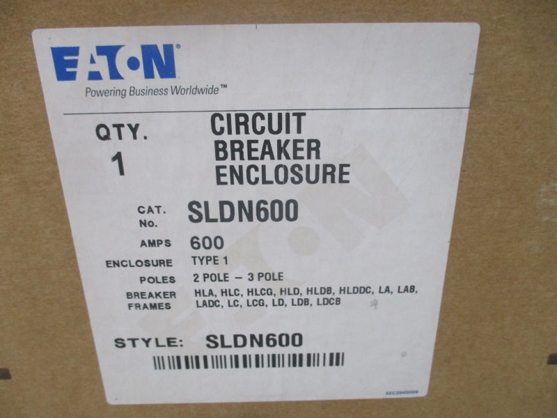 EATON SLDN600 with HLD3600F with LT3500T 600VAC 600A NSMP