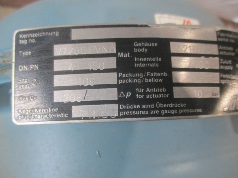 SCHMIDT ARMATUREN V726DFVNA 10BAR NSNP