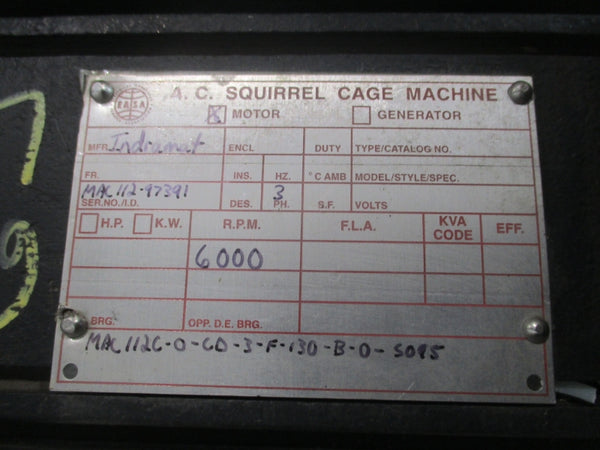 INDRAMAT MAC112C-0-C0-3-F-130-B-0-5095 (AS PICTURED) UNMP