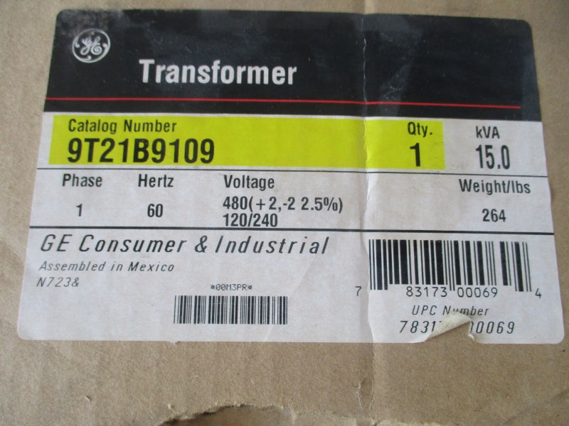 GENERAL ELECTRIC 9T21B9109 NSMP