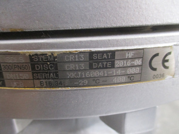 KITZ 300SCLS 740PSI 6" B16.34:-29 NSNP