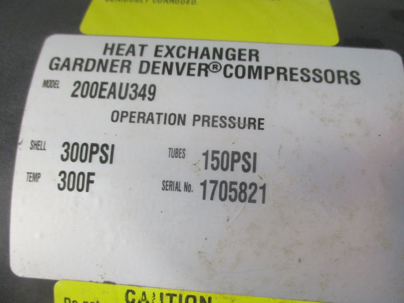GARNER DENVER 200EAU349 150PSI NSNP