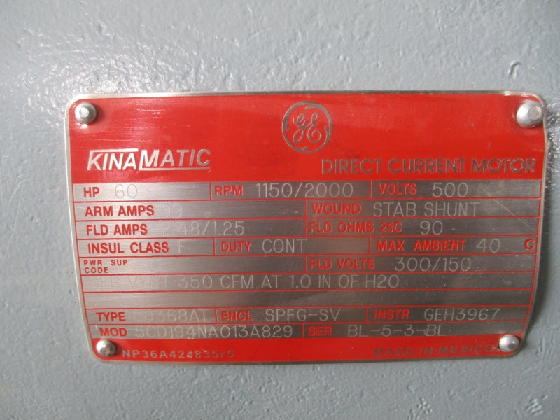 GENERAL ELECTRIC 5CD194NA013A829 500V 99A NSNP