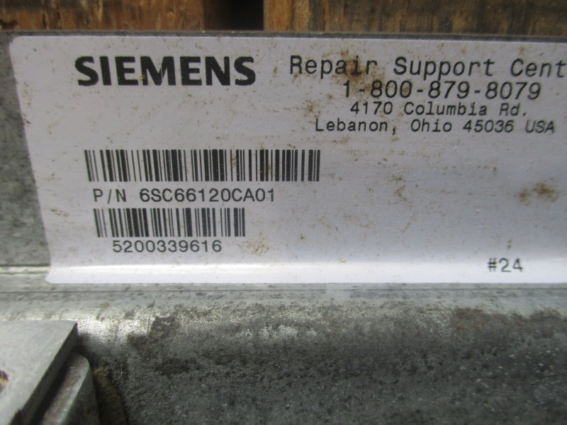 SIEMENS 6SC66120CA01 UNMP