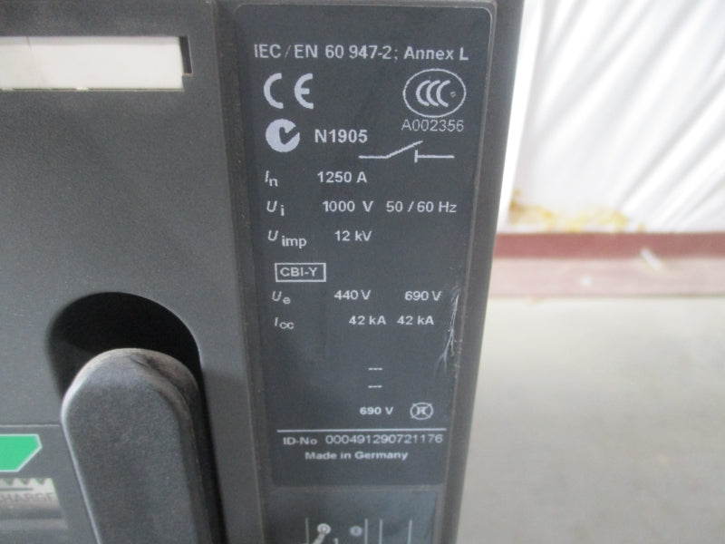 KLOCKNER MOELLER INB1-4-1250 1000V 1250A UNMP