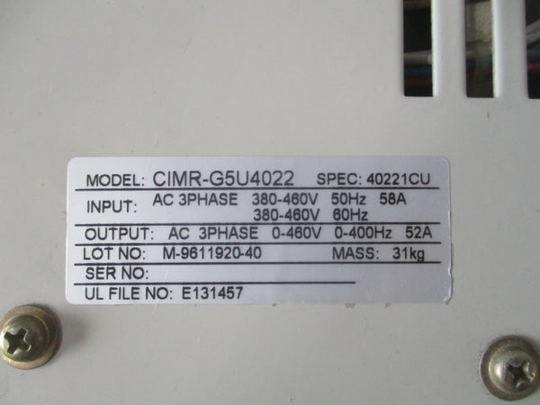 P&H CIMR-G5U4022 380-460V 58A NSNP