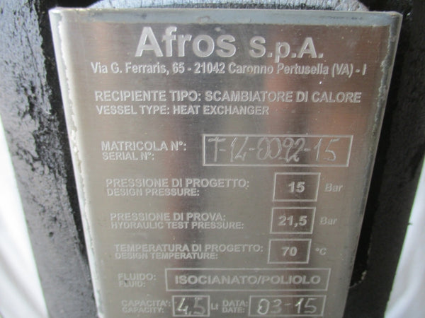 AFROS HEATEXCHANGER NSNP