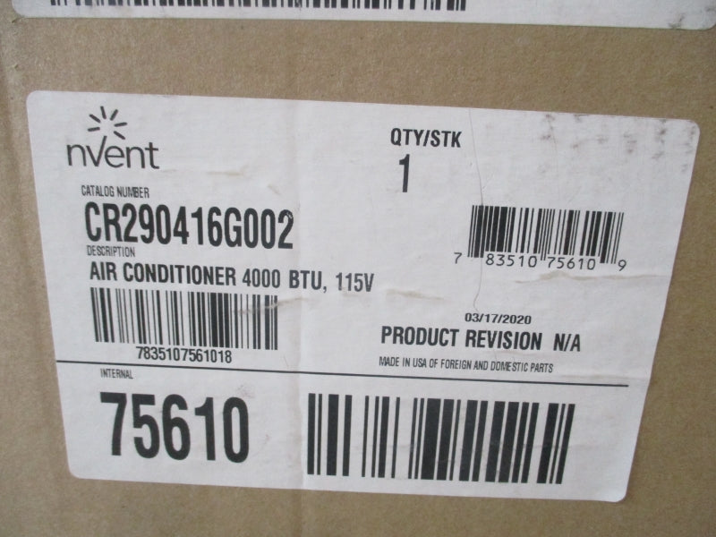 NVENT CR290416G002 115V 134A 53-331PSI NSMP