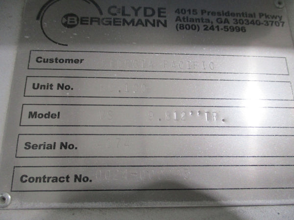 CLYDE BERGEMANN VS9.812"TR NSNP