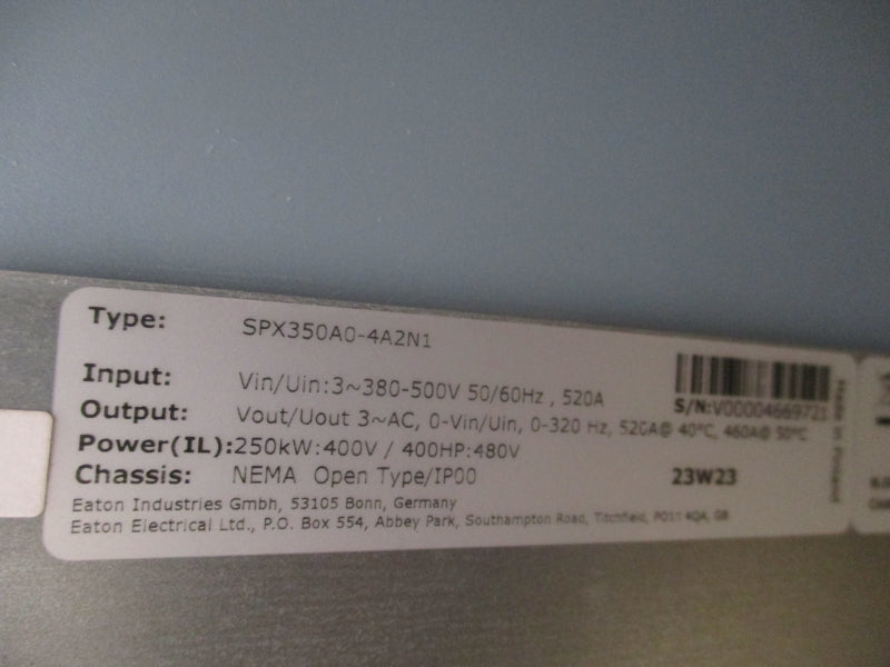 EATON SPX350A0-4A2N1 380-500V 520A NSMP