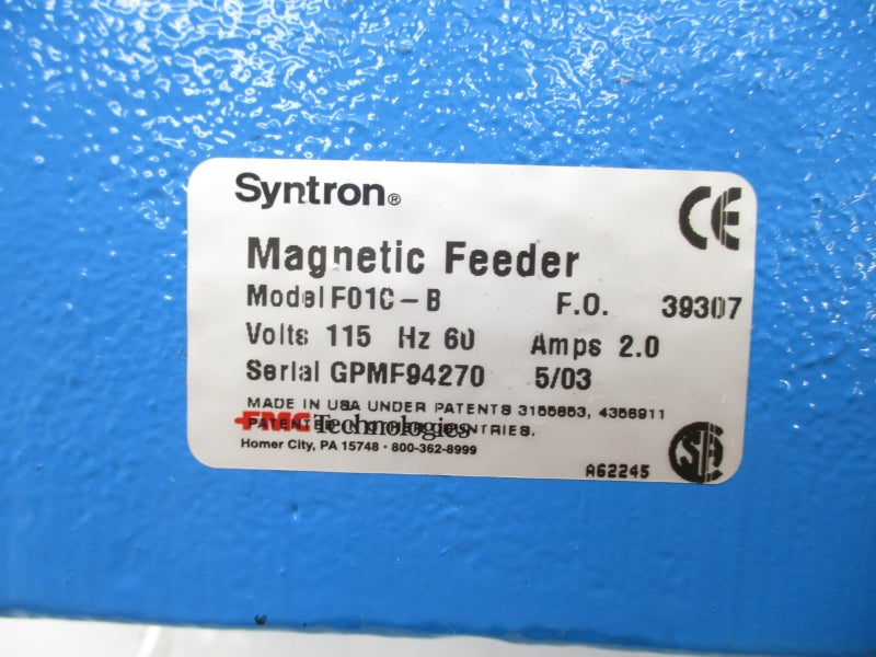 FMC F010-B 115V 2.0A NSNP
