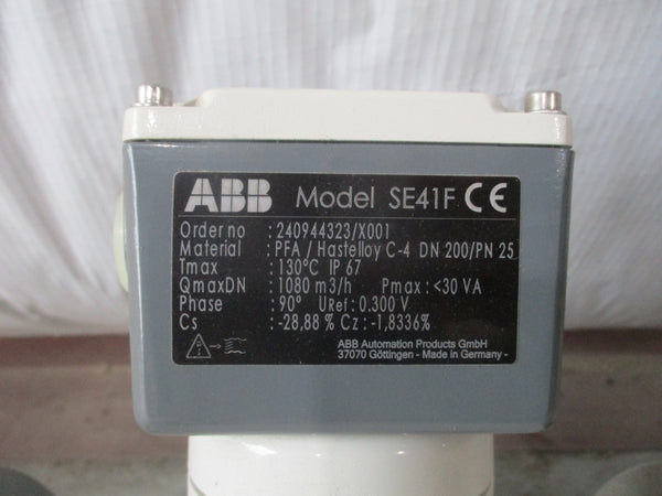 ABB SE41F FLOWMETER HASTELLOY 300V NSNP