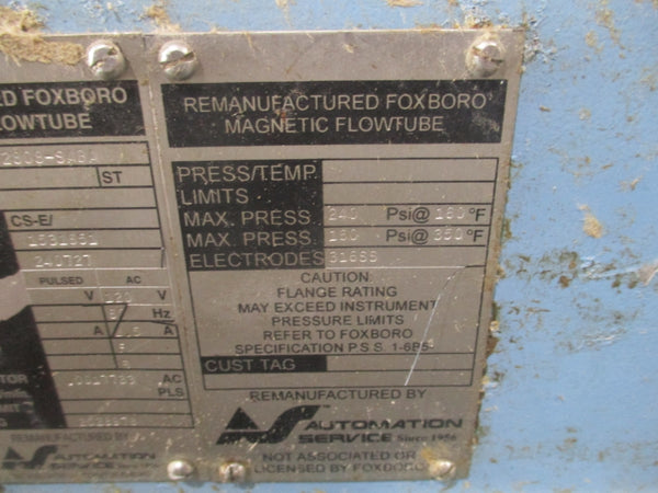 FOXBORO 2808-SABA-TCA-G 120V 2.5A 240PSI REMAN