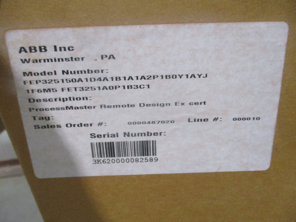ABB FEP325150A104A1B1A1A2P1B0Y1AYJ1F3M5 NSMP