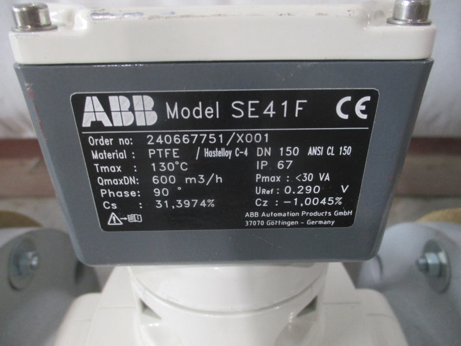 ABB SE41F FLOWMETER HASTELLOY NSNP