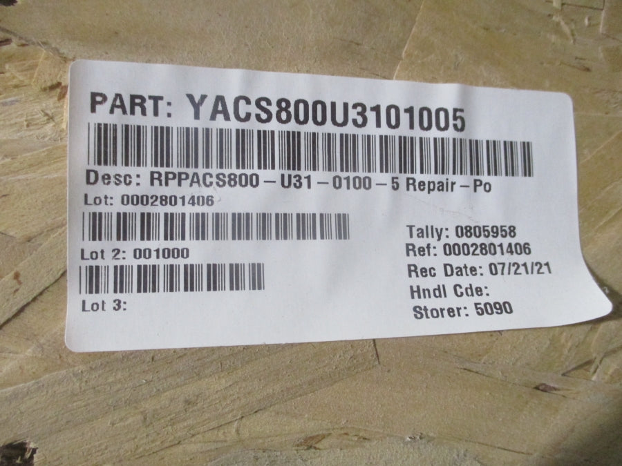 ABB ACS800-U1-0100-5+D150+P901 F/W ASXR7360 360-500VAC 121A UNMP