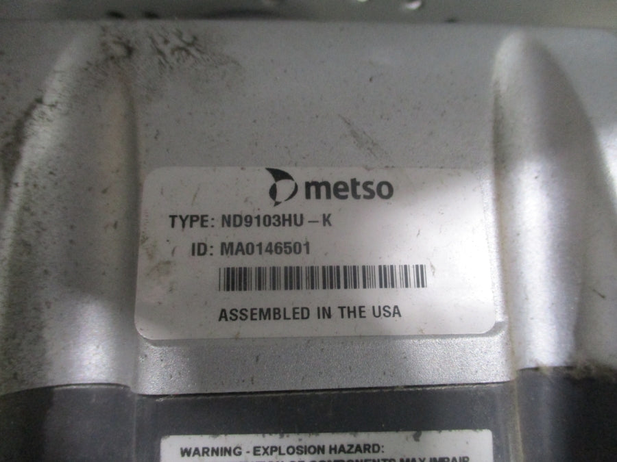 METSO QPX3C/K35 WITH ND9103HU-K 100PSI NSNP
