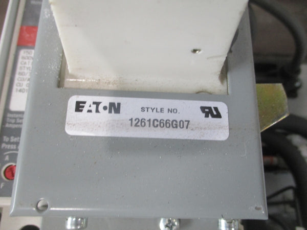 EATON CUTLER SIZE 4 MCC BUCKET W/AN16NNO AND HMCP150 BREAKER NSNP