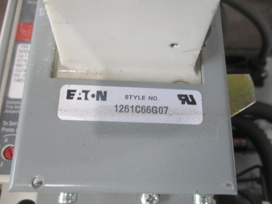 EATON CUTLER SIZE 4 MCC BUCKET W/AN16NNO AND HMCP150 BREAKER NSNP
