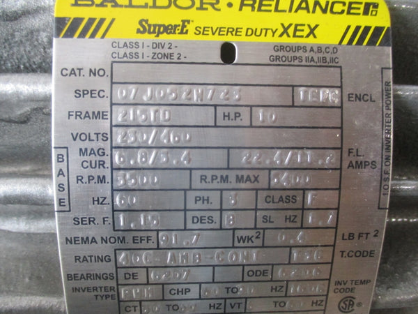 SUNDYNE P15-ERB-60 SER. P-1500 230/460V 22.4/11.2A NSNP
