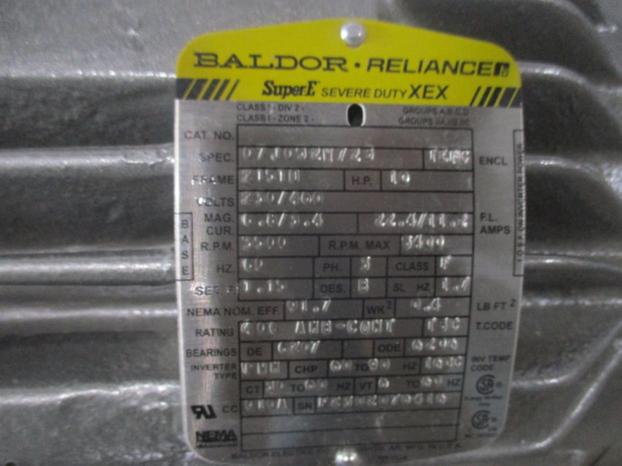 SUNDYNE P15ERBCCUC23A2A2 SER. P-15000 230/460V 6.8/3.4A NSNP