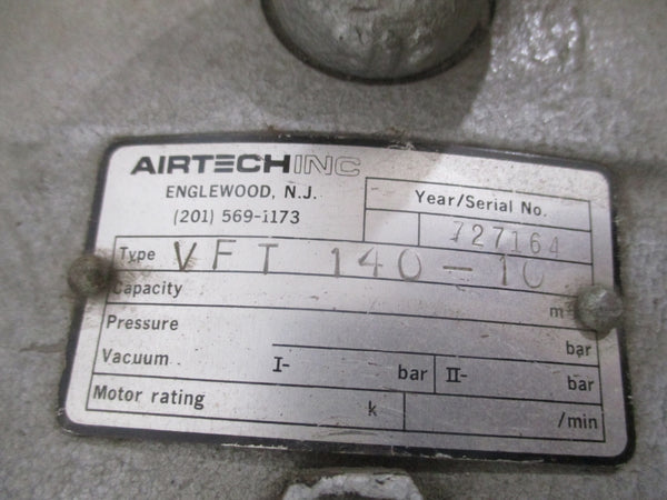 AIRTECH VFT140-10 208-230/460V 21.5-20/10A NSNP
