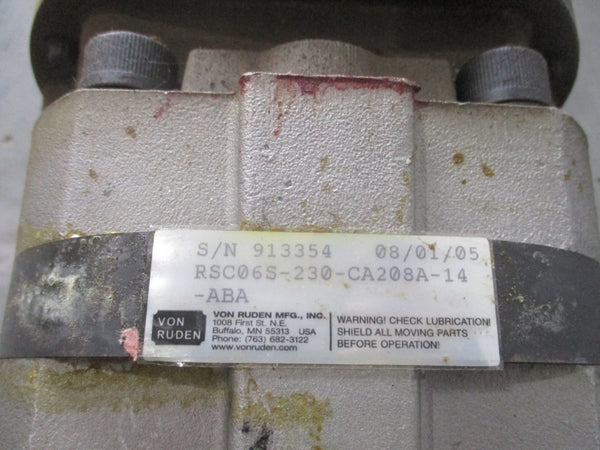 VON RUDEN RSC06S-230/CA208A-14-ABA NSNP