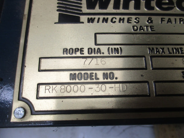 WINTECH RK8000-30-HD 460V 9.0A NSNP