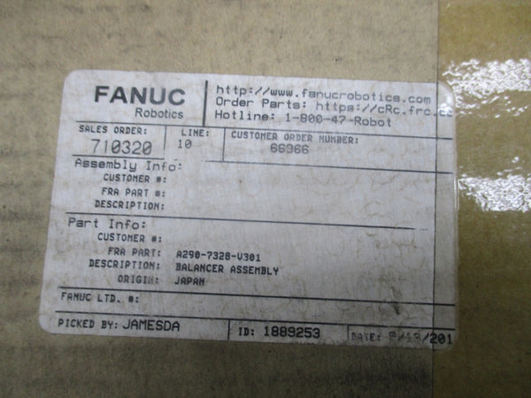 FANUC A290-7328-V301 NSMP