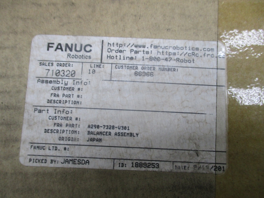 FANUC A290-7328-V301 NSMP