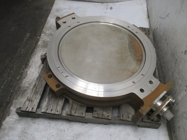 NELES JAMESBURY 815W-11 STAINLESS BUTTERFLY VALVE 30" 3600-MT 150PSI NSNP