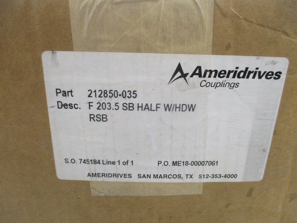 AMERIDRIVES 212850-035 F 203.5 NSFS