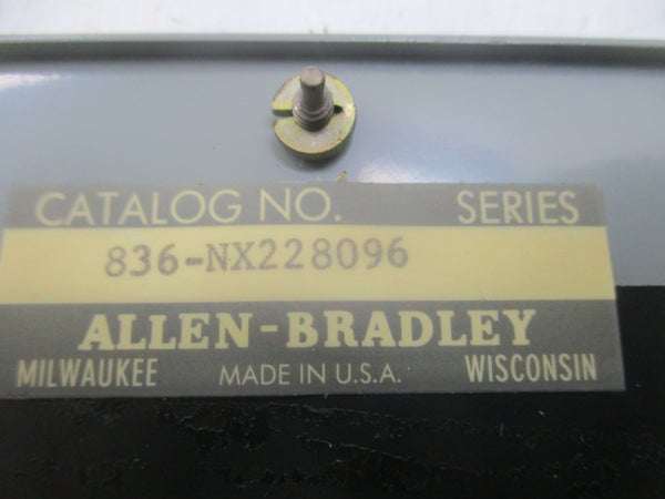 ALLEN BRADLEY 836-NX228096 SER. A NSMP