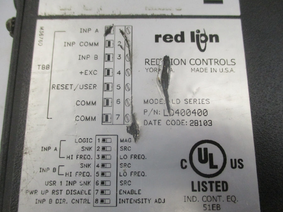 RED LION LD400400 50-250VAC UNMP