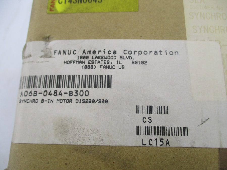 FANUC A06B-0484-B300 NSFS
