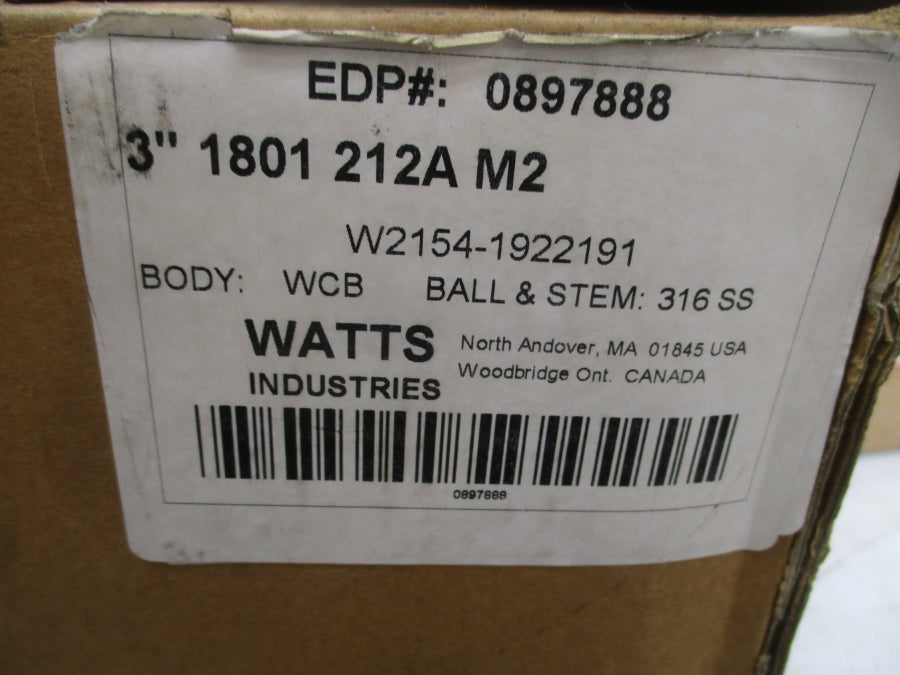 WATTS 1801 212A M2 3" NSMP