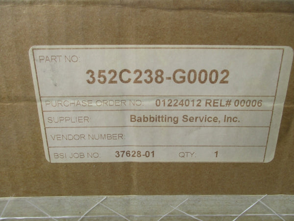 BABBITTING SERVICE 352C238-G0002 NSMP