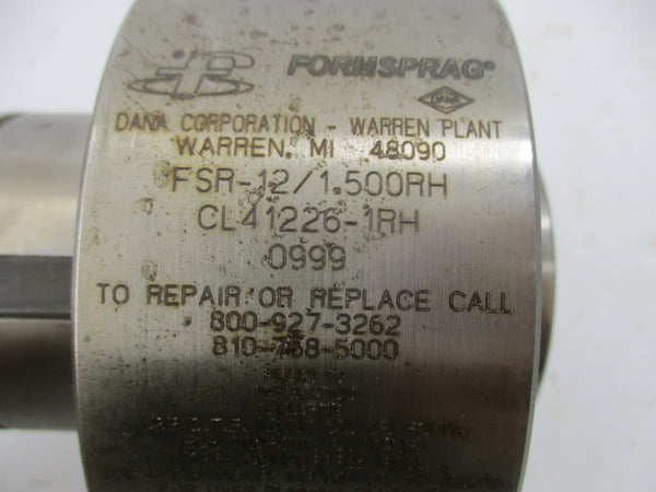 FORMSPRAG FSR-12/1.500RH CL41226-1RH (AS PICTURED) NSNP