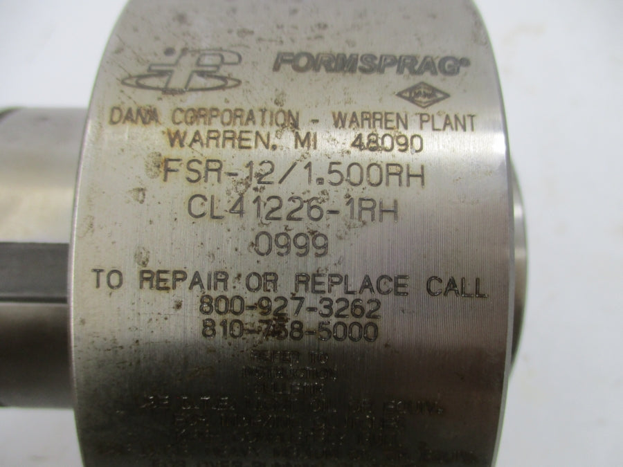FORMSPRAG FSR-12/1.500RH CL41226-1RH (AS PICTURED) NSNP