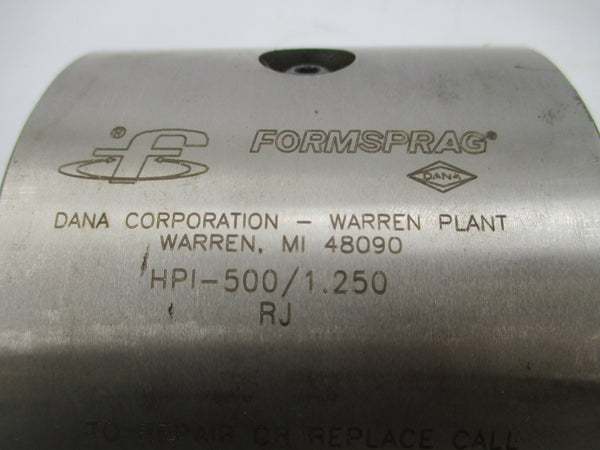 FORMSPRAG HPI-500/1.250 (AS PICTURED) NSNP