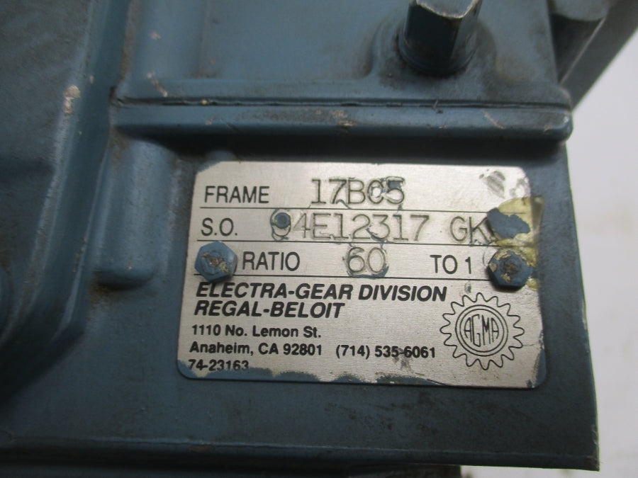 ELECTRA GEAR 17BC5 (AS PICTURED) UNMP