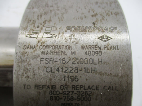 FORMSPRAG FSR-16/2.000LH CL41228-1LH NSNP