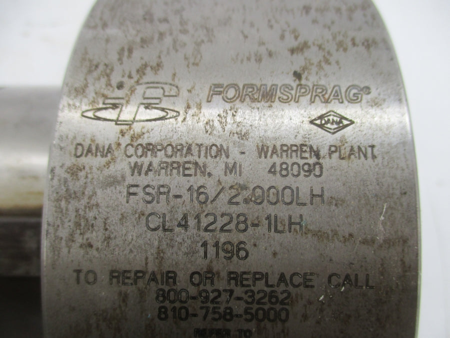 FORMSPRAG FSR-16/2.000LH CL41228-1LH NSNP