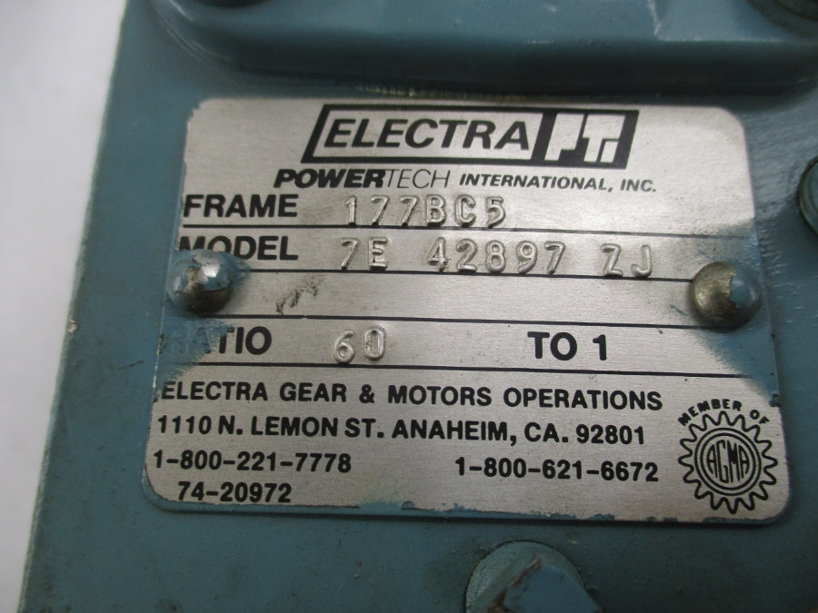 ELECTRA 7E 42897 ZJ 177BC5 (AS PICTURED) UNMP