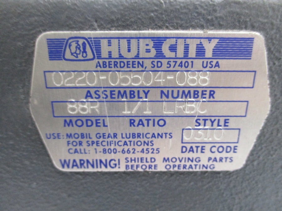 HUB CITY 88R 0220-05504-088 (AS PICTURED) NSNP