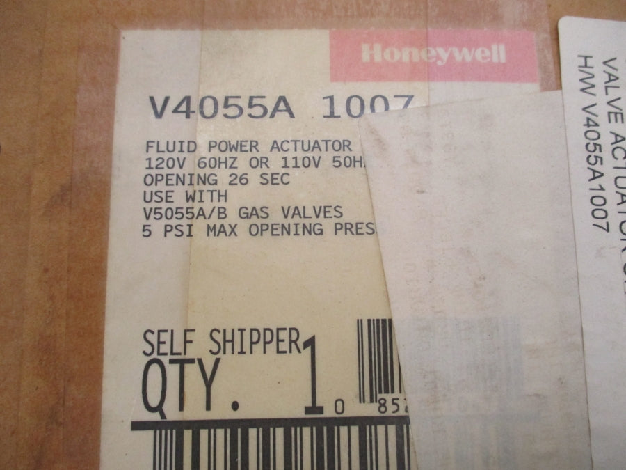 HONEYWELL V4055A 1007 110/120V NSMP