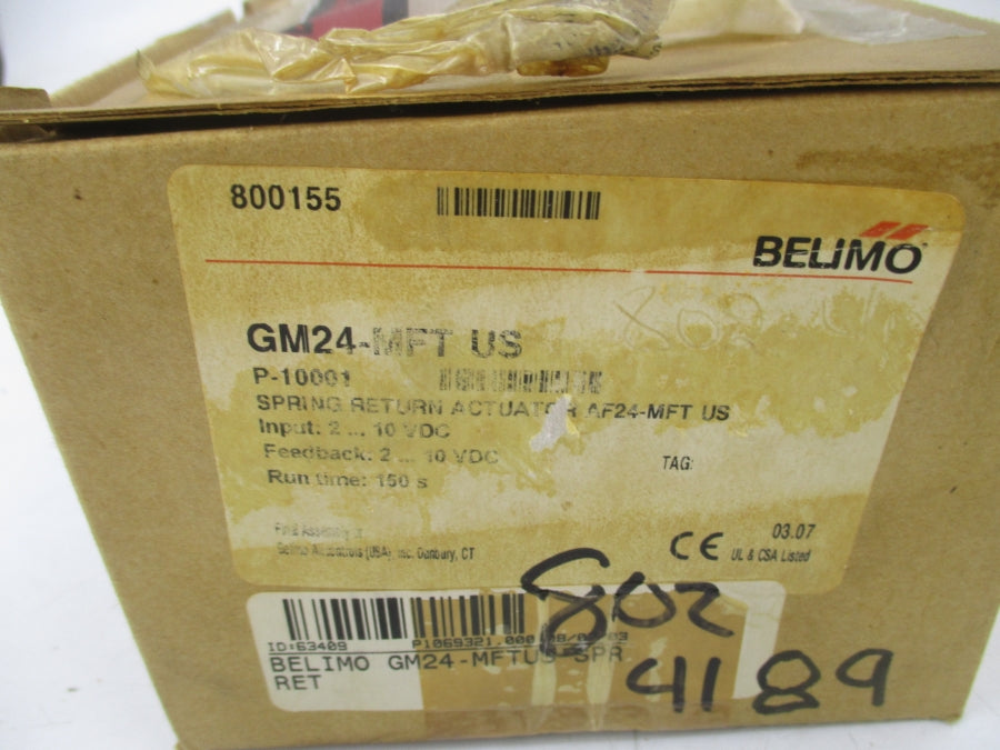 BELIMO GM24-MFT US 2-10VDC NSMP
