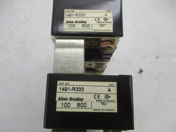 ALLEN BRADLEY 1491-R333 SER. A (BR/WH) NSMP