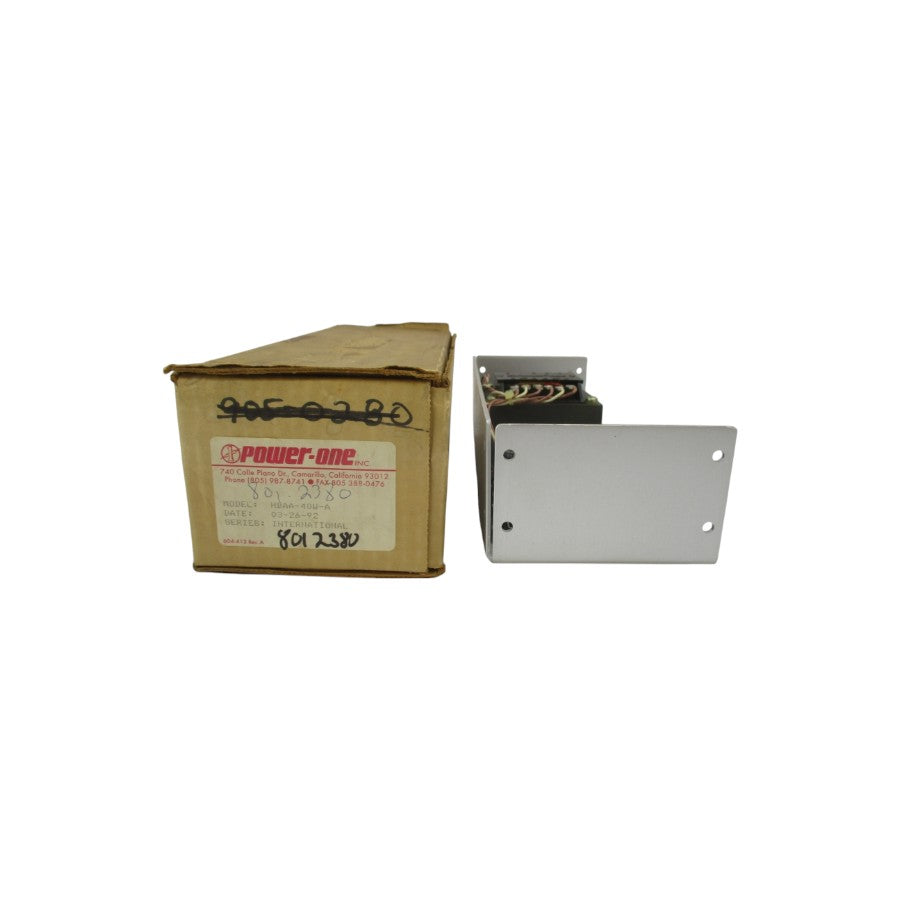 POWER ONE HBAA-40W-A 230/240V 0.75A NSMP